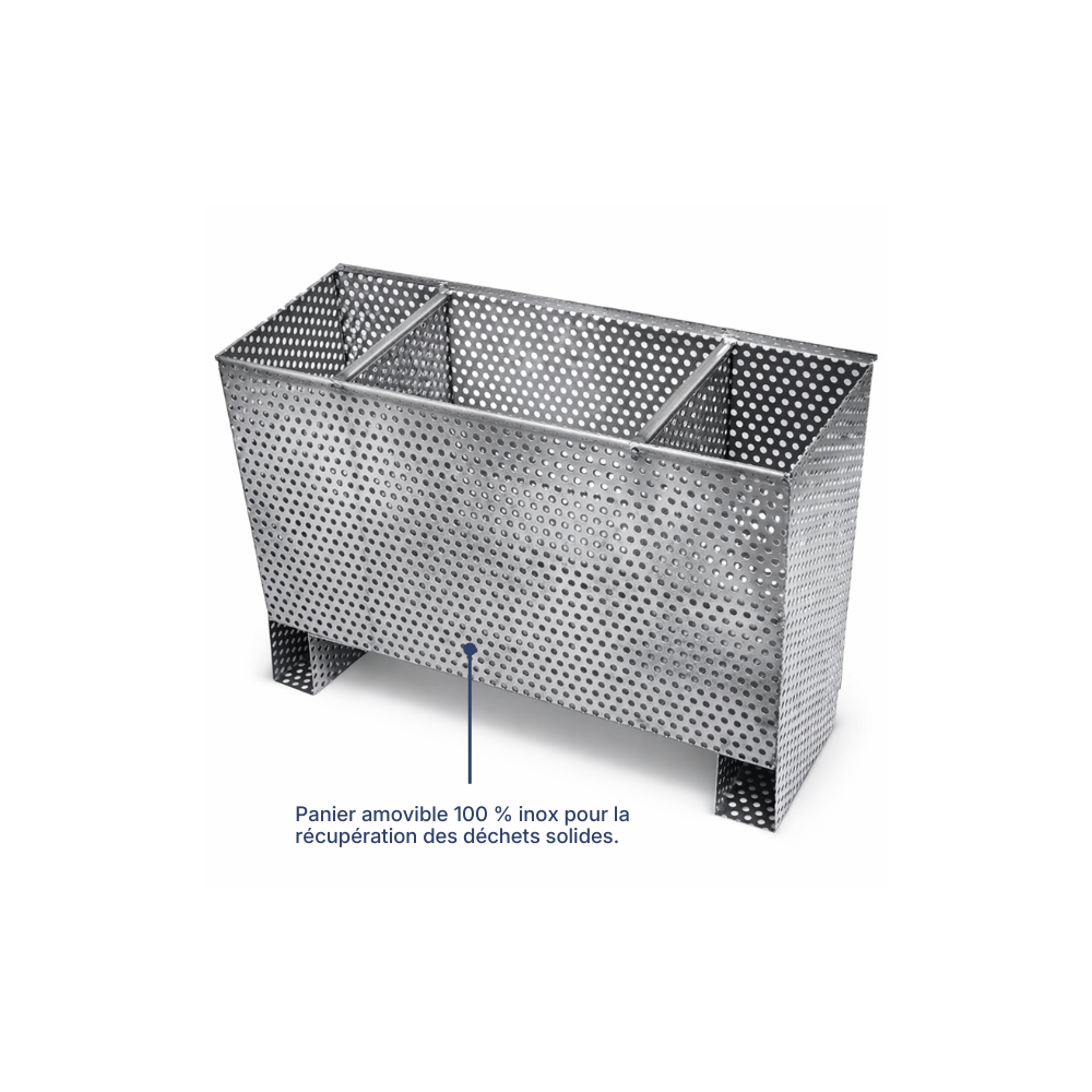 Séparateur de graisse inox 100L vue 6