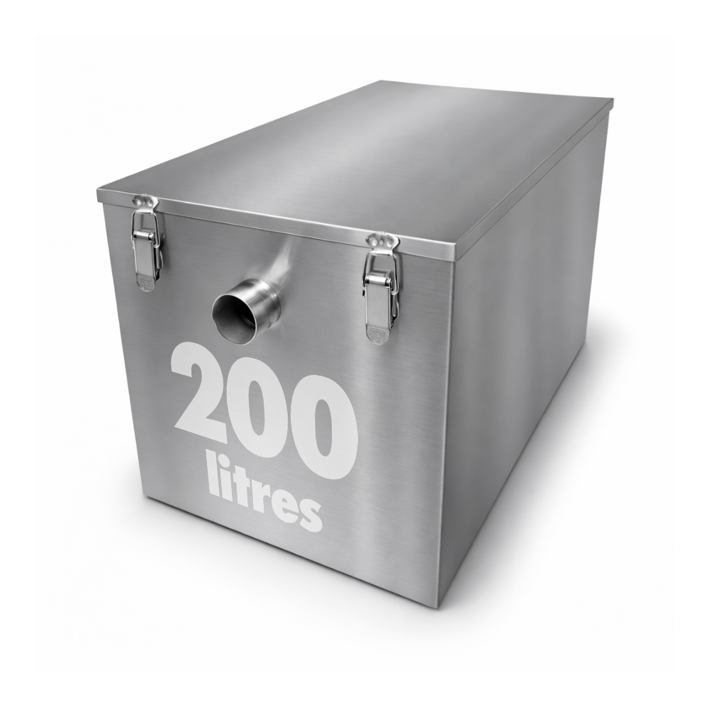 Séparateur de graisse inox 200L à poser