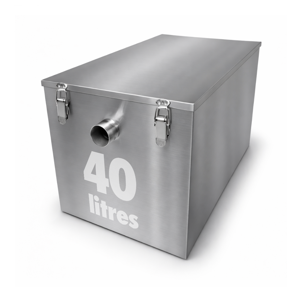 Séparateur de graisse inox 40L